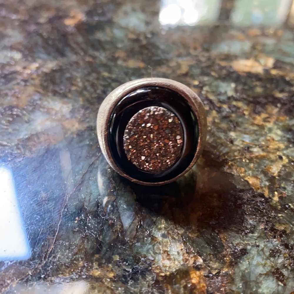 Milor …. Sterling silver and pyrite ring